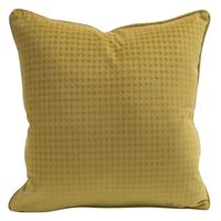 POSZEWKA PEPITA WELUR VELVET 40X40 CM OLIWKOWA