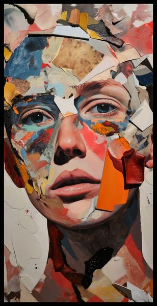 Plakat 50x100cm Podział Samego Siebie zdjęcie 2