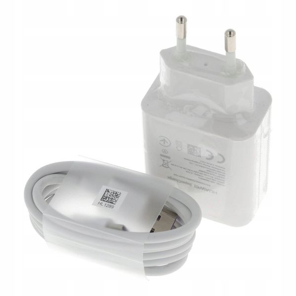 Ładowarka sieciowa 25W Huawei SuperCharge + kabel USB typ C ORYGINALNA zdjęcie 4