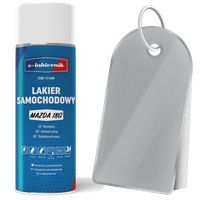 lakier samochodowy spray mazda 18g highlight silver metalik 400ml