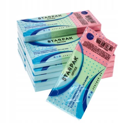 bloczek notes samoprzylepny 3x40x50mm 100k (3)3002 na Arena.pl
