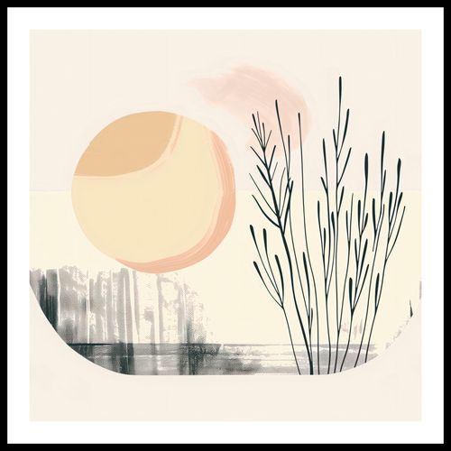 Plakat 80x80cm Pastelowy Wschód na Arena.pl