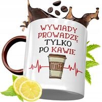 Kubek Bordowy Dla Dziennikarza Na Urodziny Prezent Z Nadrukiem Ze Zdjęciem