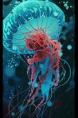 Plakat 61x91,5cm Meduza - Tańcząca z Wodami