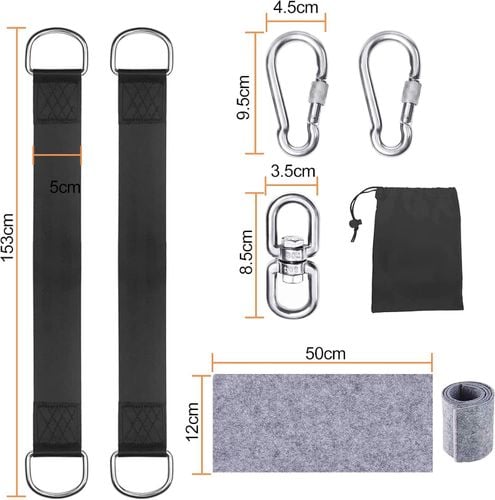 Pasy Mocujące do Huśtawki i Hamaka Zestaw na Arena.pl