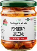 Pomidory Suszone W Oleju BIO 190 g (sŁoik) - BIO Organica Italia
