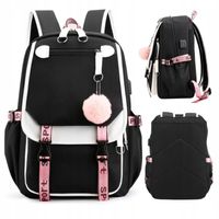 PLECAK SZKOLNY TORNISTER MŁODZIEŻOWY POJEMNY DUŻY DO SZKOŁY KL. 4-6