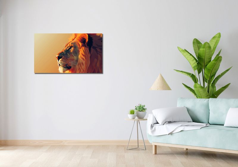 Obraz 90x50cm Król zdjęcie 2