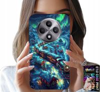 ETUI DO OPPO RENO12 F / 12FS 5G - POCIĄG, EKSPRES ŚWIĄTECZNY WZORY + SZKŁO