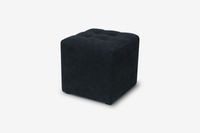 Pufa Pikowana Kostka Tapicerowana salon Siedzisko Guziki