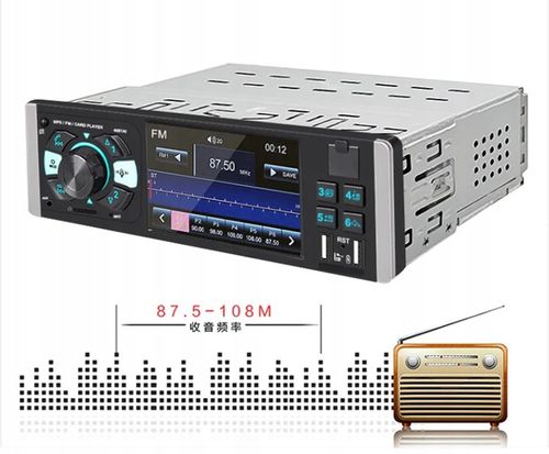 Radio Samochodowe 1DIN 4,1" BLUETOOTH USB AUX SD MIRROR LINK PILOT na Arena.pl