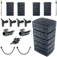 Zbiornik na deszczówkę TOWER STONE 2000l + Akcesoria Beczka na wodę