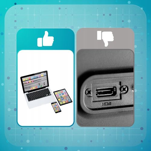 KABEL HDMI USB C 200CM ADAPTER PRZEWÓD 2M PRZEJŚCIÓWKA MHL VIDEO 4K HD na Arena.pl