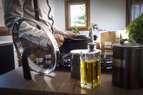 Patelnia Garnek do bigosu TEFAL 26 cm Pokrywka Indukcja na Arena.pl