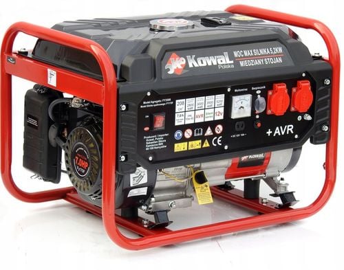 PROFESJONALNY AGREGAT PRĄDOTWÓRCZY 5,2kW generator AVR+ MIEDŹ STOJAN KowaL na Arena.pl