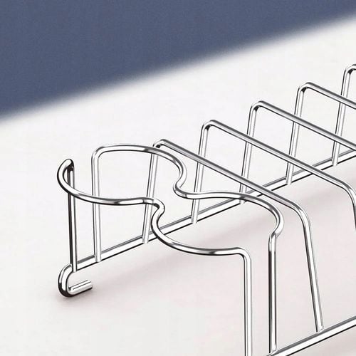 Zestaw śniadaniowy do tostów jajek Ruszt + szczypce do Airfryer Stojak na Arena.pl