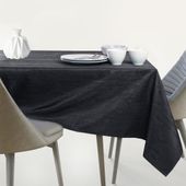 Obrus Plamoodporny  VESTA 150x550 Czarny AmeliaHome