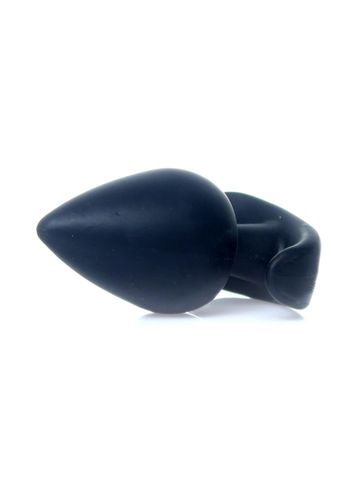 Gładka Czarna Zatyczka Analna Korek Sex Plug 8Cm na Arena.pl