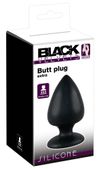 Korek Analny Silikonowy 14 Cm Black Velvets