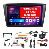 RADIO ANDROID 13 SKODA RAPID 2013-2019 ANDROID AUTO CARPLAY WIFI 4GB/64GB