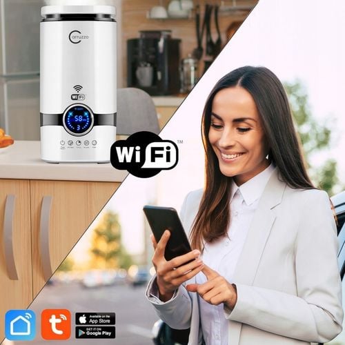 Nawilżacz powietrza SMART HOME+ WIFI automatyczny AROMATERAPIA OLEJKI na Arena.pl