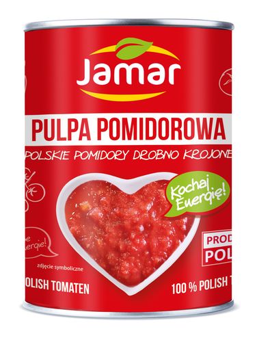 Jamar Pomidory drobno krojone pulpa 400 g na Arena.pl