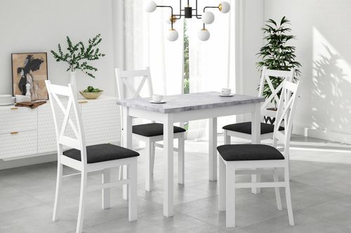 stół monte beton/biały 70x100 na Arena.pl