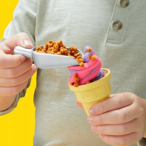 CIASTOLINA Play-Doh Lodziarnia Tęczowe ZAKRĘCONE LODY Zestaw Hasbro G0028 na Arena.pl