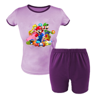 Krótka Piżama dziecięca Super Mario Bros