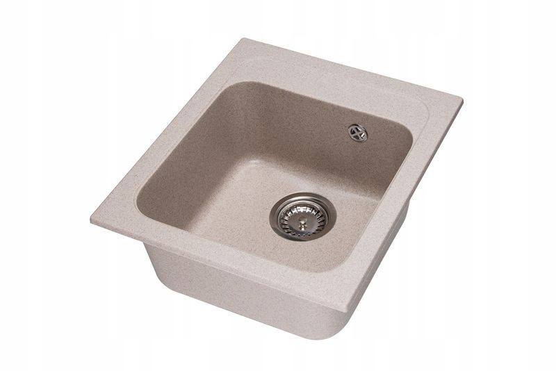 ZLEW ZLEWOZMYWAK GRANIT 8 kolorów 41x47 + SYFON zdjęcie 7