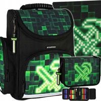 TORNISTER SZKOLNY PLECAK DLA CHŁOPCA DLA GRACZA PIÓRNIK WOREK