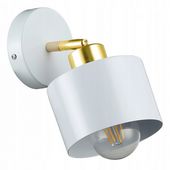 LAMPA KINKIET LED E27 RUCHOMA ZŁOTA DO CZYTANIA