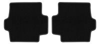 Dywaniki welurowe tylne Chrysler Pacifica 2003-2008 czarne