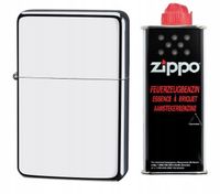 Zestaw Zapalniczka benzynowa srebrna benzyna Zippo 125ml