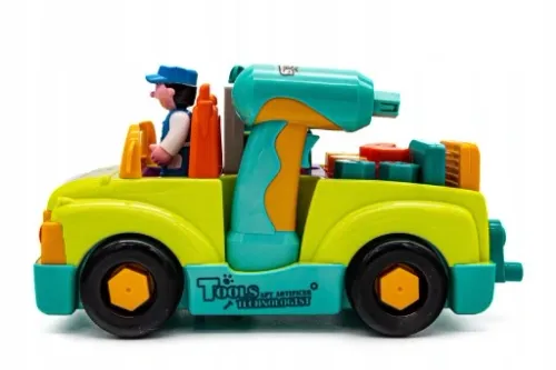 Auto samochód do rozkręcania i skręcania narzędzia zestaw prezent dzieci na Arena.pl