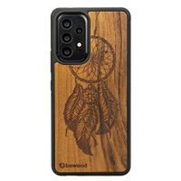 drewniane etui na samsung galaxy a33 5g łapacz snów imbuia