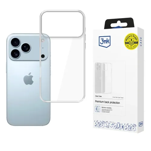 Etui 3mk Clear Case na Apple iPhone 17 Pro Max - przezroczyste na Arena.pl