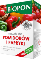 NAWÓZ DO POMIDORÓW I PAPRYKI GRANULAT PREPARAT 1KG BIOPON AZOT FOSFOR POTAS