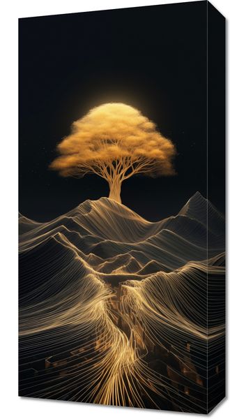 Obraz 30x60cm Drzewo Energii zdjęcie 1
