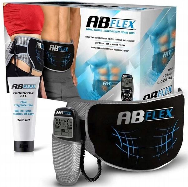 ABFLEX AB ELEKTROSTYMULATOR MIĘŚNI BRZUCHA PAS WYSZCZUPLAJĄCY zdjęcie 1