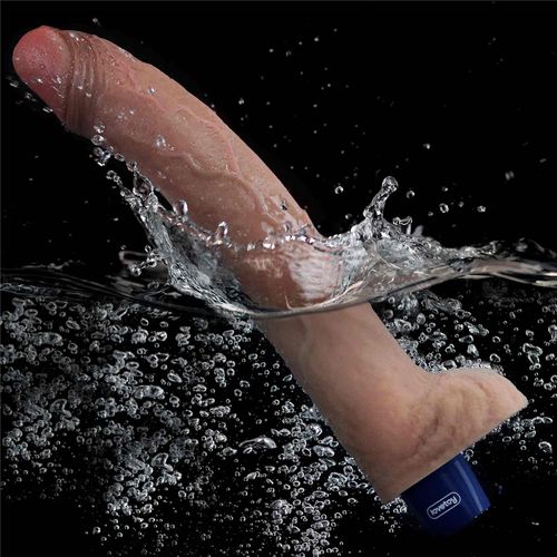 11" REAL SOFTEE Rechargeable Silicone Vibrating Dildo (H) na Arena.pl