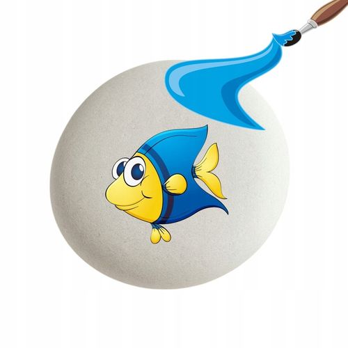 KAMIENIE DO MALOWANIA BIAŁE OWALNE 5-8CM ZESTAW 10SZT ROZWIJANIE na Arena.pl