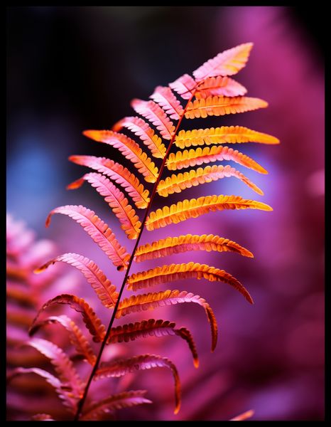 Plakat 50x65cm Ogień Jesieni zdjęcie 2