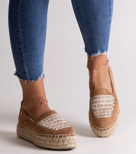 Brązowe espadryle Big Star JJ274892 36 na Arena.pl