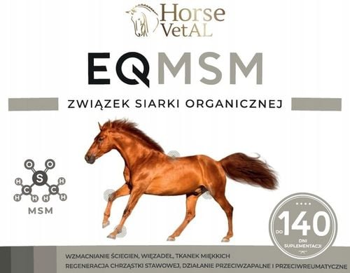 EQMSM- CZYSTY MSM, DLA KONI, aż 1400g !!PROMOCJA!! na Arena.pl