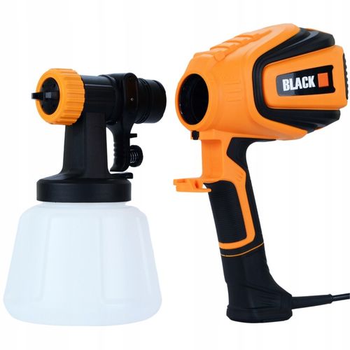 PISTOLET AGREGAT MALARSKI DO MALOWANIA ŚCIAN 700W 4 DYSZ 1200 ML DUŻY na Arena.pl