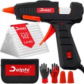 PISTOLET DO KLEJU NA GORĄCO DO KLEJENIA KLEJARKA 100W 210x WKŁADY 7mm