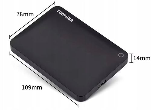 Toshiba Canvio Basics 2TB USB 3.0 Black na Arena.pl