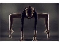 60X40CM BALETNICA OBRAZ