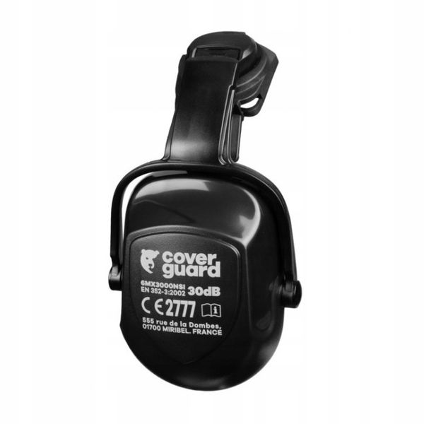 Nauszniki Słuchawki Ochronne Przeciwhałasowe Nahełmowe Coverguard MAX300 zdjęcie 6